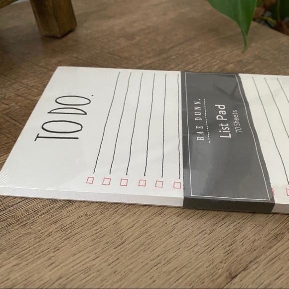 Rae Dunn "TO DO" List Pad - 70 Sheets. Brand New. - Picture 3 of 3